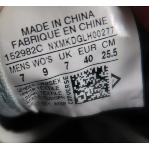 Converse Shoes Womens 9 Sneakers Jack Purcell Ox Classic Canvas Retro Blue Low - Picture 12 of 14